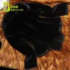 Fores à fourrure à fourrure blanche avec un faux collier femelle noire artificiel manteau fashion mince pardegin 9893962