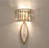 Luxe LED-wandlampen voor woonkamer badkamer gang trappen loft lamp moderne slaapkamer kristal wandlamp Specchio da parete