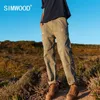 Simwood Summer New New Brattered Cargo Brage Buils Beaggi Contered Lokle-Leash Trusers Fashion Streetwear SJ130021 201110