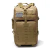 전술 대형 배낭 CAMOUGAGE 50L 용량 남성 육군 방수 야외 스포츠 하이킹 캠핑 사냥 남자를위한 3D 배낭 가방