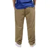 Plus Size 3XL 4XL 5XL 6XL Męskie spodnie na zewnątrz długich mężczyzn spodnie elastyczne talia duży i wysoki garnitur dla 65-140 kg męski spodnie 48-51 201109