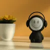 Портативный беспроводной Bluetooth-динамик Мини Светодиодная громкоговоритель Игрок USB Radio FM MP3 Colum для детей