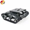 YP100 Metal Tracked Robot Tank Chassis with Aluminum Alloy Frame Robotic Arm Interface Holes for Robot Project Graduation Design 201208