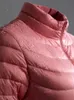 BOSIDENG Woman Kurtka Zimowa w dół płaszcz Zwykła górna część Ultra Light High-Tech Jacket Waterproof Wodoodporna odzież wierzchnia B80131006 201208