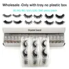 Viso Eyelashes Set 3D Mink Eyelashes Invisible Band Lashes återanvändbar makeup Falsk dramatisk faux cils Whole6278542