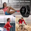 Bluetooth Smart Watch Mężczyźni Kobieta opaska na tętno ciśnienie krwi