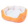 cat bed dog Colorful cotton warm beds in winter color multi kennel memory form pet