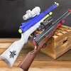 AK47 M416ライフルスナイパー子供おもちゃの銃マニュアルモデルソフトスタイルセーフブラスターピストル男の子子供誕生日プレゼントアウトドアゲーム
