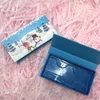 Christmas Eyelash Packaging for 25mm Mink Eye Lashe Hard Magnetic Box Dramatic Lashes with Clear Lash Tray1402050