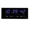 Horloge murale électronique lumineuse alarme carillon horaire température calendrier horloges de table avec prise EU/UK/US/AU LED numérique 220115