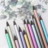 12pcs crayons de couleur non toxiques métalliques + 6 crayons de couleur fluorescente pour dessin esquisse Y200709