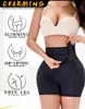 Kvinnors Shapewear Firm Control Seamless Padded Lår Slimmer Hög Midja Tränar Hip Pads Enhancer Butt Lifter Short Booster