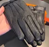 Hiver en cuir véritable hommes gants de designer mode noir épais gants chauds pour hommes gants masculins vintage de haute qualité avec boîte de designer