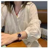 브랜드 여성 시계 패션 스퀘어 레이디스 쿼츠 시계 팔찌 세트 녹색 다이얼 간단한 로즈 골드 메쉬 럭셔리 2201242384
