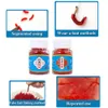 3.5cm/5cm 100pcs/Bottle Worm Red Baits Bloodworm EarthWorm Fishing Lure Simulated Earthworms Bionic Grub Artificial Fishing Bait