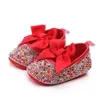 Baby Girls Buty Dzieci Bow Diamond Buty Spring Autumn Noworodki Miękkie przeciw buty przeciw szyku