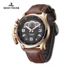 2020 Reef Tiger / RT Top Brand Luxury Men Sport Relojes Cronógrafo Luminous Rose Gold Relojes analógicos impermeables RGA2105 T200409