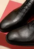 2022 hommes formel en cuir véritable fête robe de mariée chaussures hommes soirée classique concepteur Oxfords marque décontracté marche appartements taille 38-45