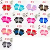 Confortable Enfants Hiver Gants Tricotés Enfants Gant Doigt Complet 3 Couleurs Mitaines En Tricot Gants Extensibles En Plein Air Épais Gant Chaud pour 7-10Y