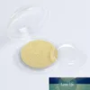 False Eyelash Boxes Plastic Empty Clear Round Fake Eyelashes Blister Case 3D False Eyelashes Storage Packing Box