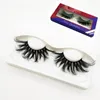 20/30/50/100Pairs Wholesale 25mm 3D Mink Eyelashes 5D Mink Lashes Packing In Tray Label Makeup Dramatic Long Lashes