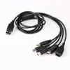 5 em 1 Carregador USB Cabos Para Cabo Nintendo GBA SP para Wii U 3DS NDSL XL DSI PSP Carregador