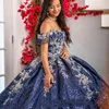 Stunning vestidos de 15 Scoop Neck Tassel Beaded Quinceanera Dresses Applique Keyhole Back Ball sweet 16 Prom Gowns