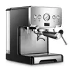 Máquina de fabricante de café cafeteira máquina de aço inoxidável de aço inoxidável 15BARS MAKER italiano semi-automático1
