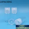 50 pcs 10 ml plástico transparente flip tampa de água frascos mini pequeno perfume shampoo amostra recipiente de embalagem frete grátis