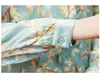 Mulheres impressas curva camisa de manga comprida floral primavera outono plus tamanho camisa moda elegante senhoras blusa boutique camisa