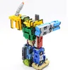 GUDI 블록 로봇 벽돌 10 in 1 크리 에이 티브 조립 교육 액션 피규어 변압기 번호 모델 완구 어린이 선물 C1115