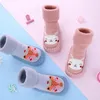 Bebê inverno animais imprimir meias toddler bebê meninas meninos desenhos animados raposa coelho urso animal grosso quente anti slip meia 20220304 h1