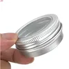 30ml CLEAR Fönster Aluminiumskruv Tennflaska Jar Pottburkar Containers Väska till Lip Balm Nail Art Makeup DIY Cream Cosmetic Boxality