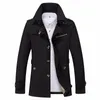Mens Autumn Business Casual Jacket Male Outdoor Long Lapel Windbreaker Lightweight Jackets Men's Trench Coat Brand Clothing 201128