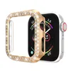 Diamond PC -omslag för Apple Watch SE Series 6 5 4 3 2 Case Women PC Protect Bmuper för iWatch 40mm 44mm 38mm 42mm Frame4260452