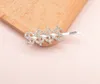 Fashion Hairpin 15 styles Silver Gold Letter Word Rhinestone Crystal Hair pin Hairgrip Hairclips Hair Clip Grip Barrette Hair Accessories XB1