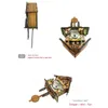 Orologio da parete antico a cucù in legno Orologio con sveglia a forma di uccello, Campana, Decorazioni per la casa 0062715