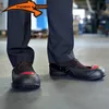 Safety Protective Shoes Cover Rubber Anti-Slip And Anti-Smash Steel Toe Visitor Overshoes Y200915