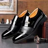 Yaz erkek patent deri elbise ayakkabıları erkek iş ayakkabıları İtalyan tarzı moda erkek ayakkabıları erkek ayakkabı 38-47 y200420