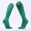 Livraison rapide hommes chaussettes longues solides respirant vêtements épais chaussettes de sport homme doux blanc noir chaussette de Football profession chaussettes de Football Wea7603636