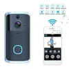 Smart Doorbell HD-kamera WiFi Wireless Call Interacom Video-Eye för Apartments Dörrklocka Ring för telefon Hem Säkerhetskameror