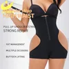 LAZAWG Vrouwen Taille Trainer Slipje Booty Verbeteren Naadloze Shapewear Buik Faja Slanke Shapers Corset Butt Lifter Ondergoed Slips 220307