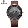 Skone Luxury Top Brand Big Dial Designer Quartz Watch Male Wristwatch New Fashion Men Watches Men relogio masculino 12 a round 201120