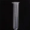 Laboratuvar 20pcs 10ml örnek test tüp örneği net mikro plastik santrifüj şişe çıtçıt kap konteyneri la jllrld için