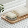 Porte-savon en silicone souple à la mode créatif maison cuisine salle de bain toilette vidange boîte à savon SDX
