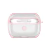 Capa de fone de ouvido para airpods pro case fonepphone dicas para vagens de ar 2 1 tampa de caixa transparente fosco fosco