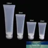 1 stks 20/30/50 / 100 ml Clear Cosmetic Soft Tube Lege plastic navulbare flessen voor roomslotion draagbare cosmetische containers