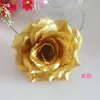 100 PCSLOT 19 Färg 10 cm Artificial Rose Silk Flower Heads For Wedding Party Decorative Flowers Christmas Home Decoration 201201