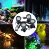 1pcs 5pcs luzes 36 LEDs colorir os holofotes de água de água controle remoto controle 16 para piscina de tanques de peixes Rium Y200917