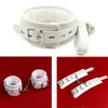 White Leather Bondage Binding Handcuffs Foot Cuffs Restraining Neck Collar Traction Rope Slaves A98